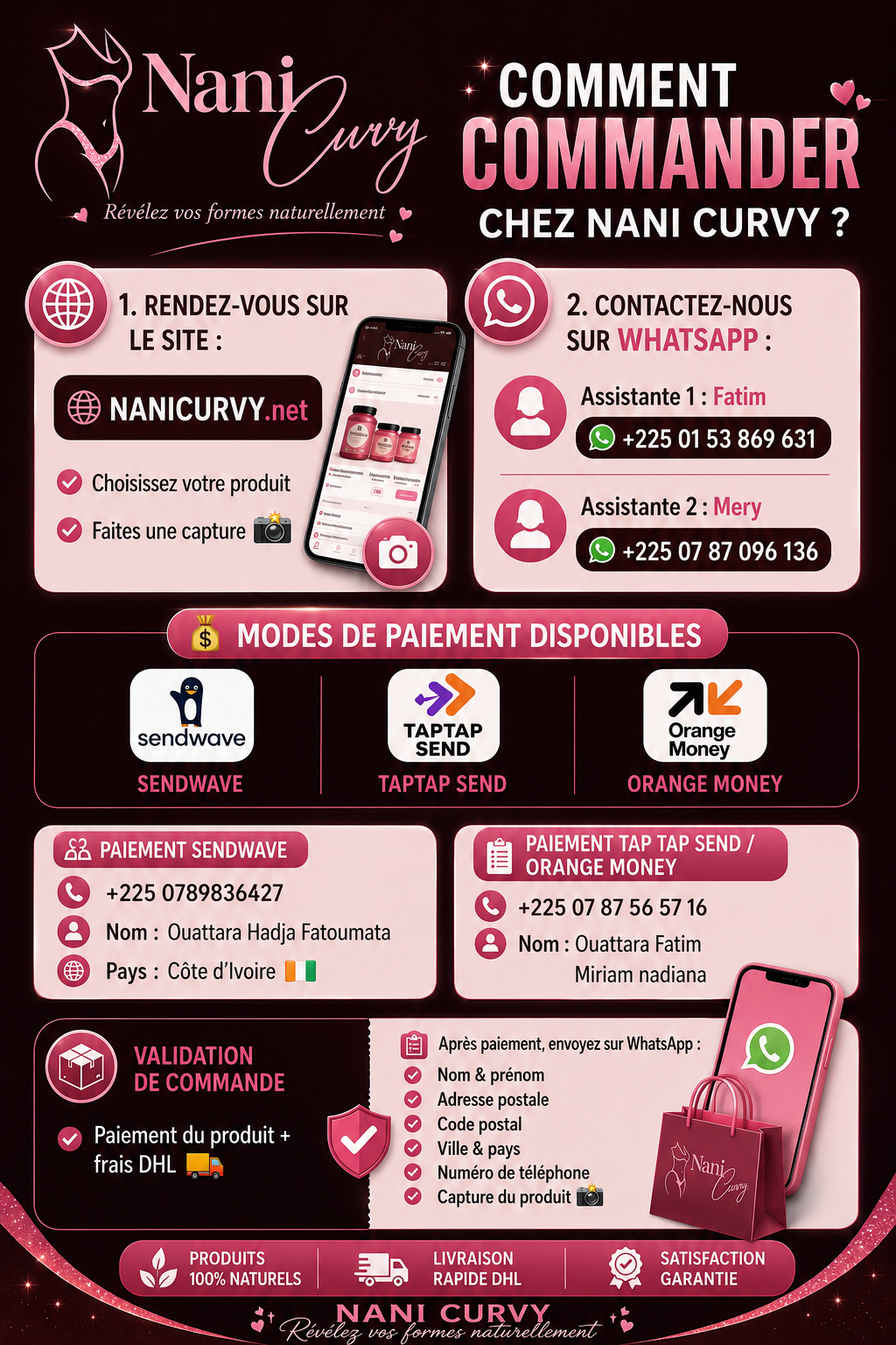 SUIVEZ CETTE ETAPE POUR EFFECTUER VOTRE PAIEMENT.
