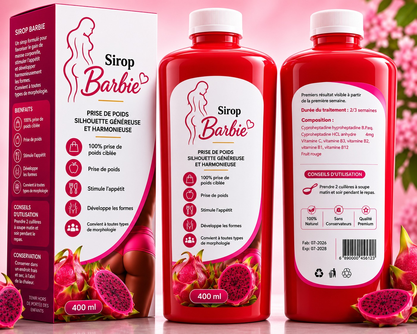 SIROP BARBIE – Prise de poids & Stimulation de l’appétit — 2
