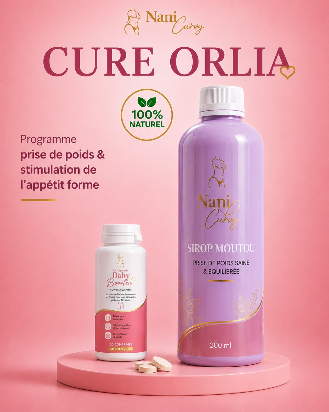 CURE ORLIA  – Programme prise de poids & stimulation de l’appétit forme — 2