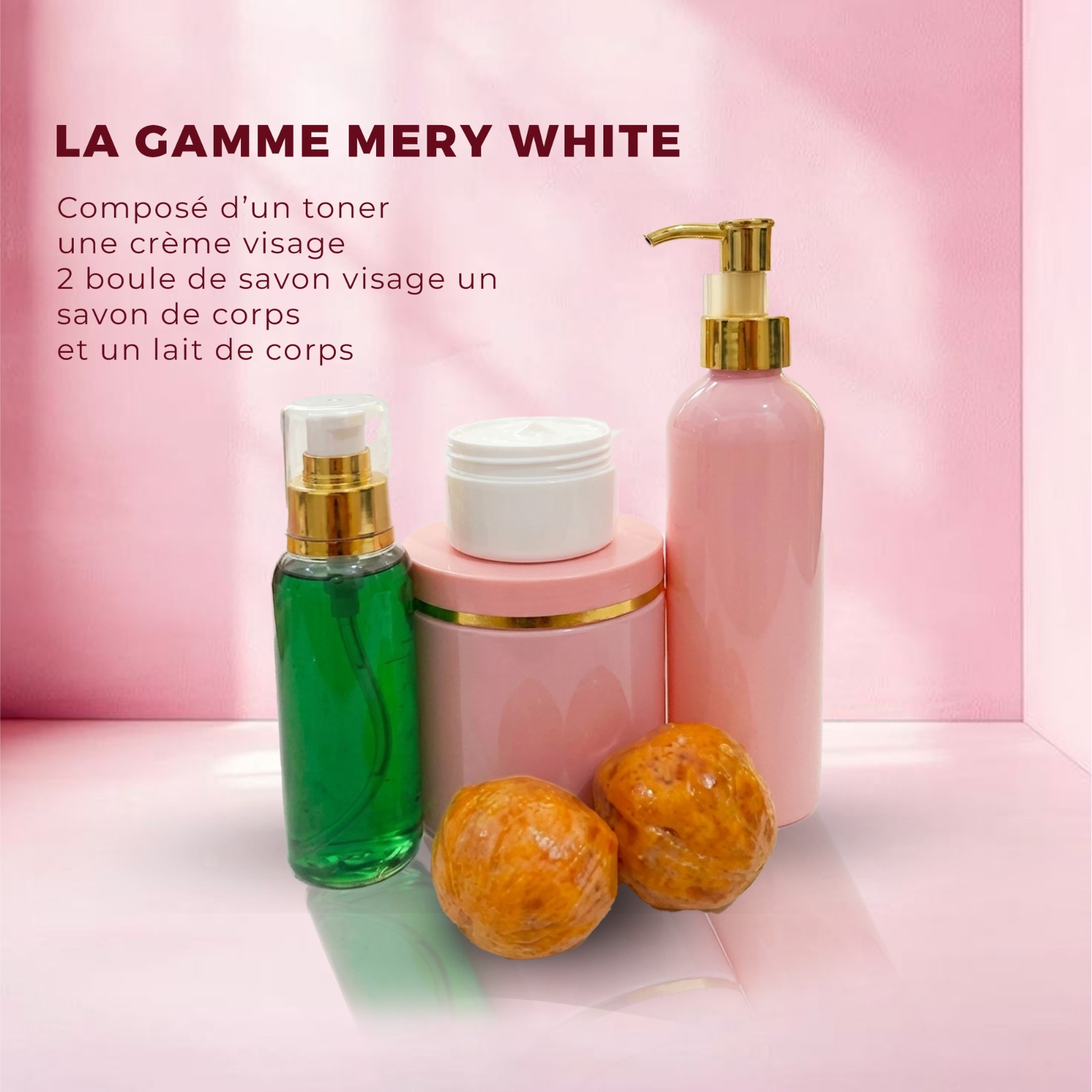 LA GAMME MERY WHITE